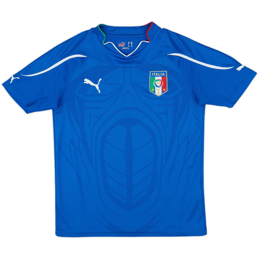 2010-12 Italy Home Shirt - 9/10 - (XL.Boys)