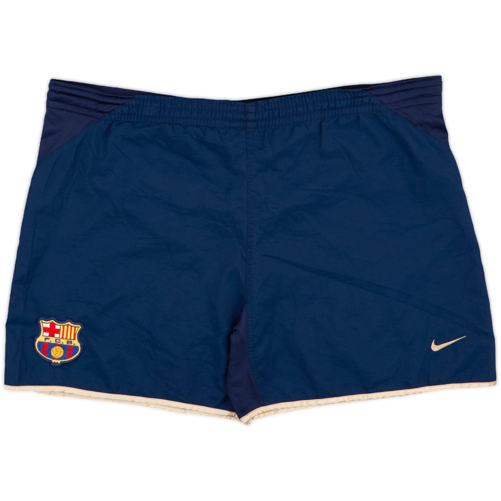 2001-02 Barcelona Away Shorts - 9/10 - (XL)