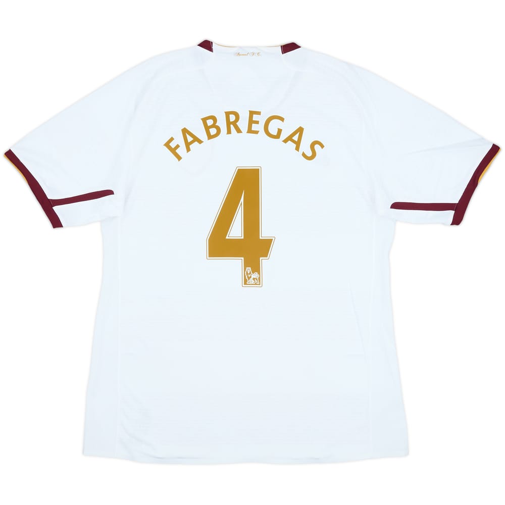 2007-08 Arsenal Player Issue Away Shirt Fabregas #4 (XL)
