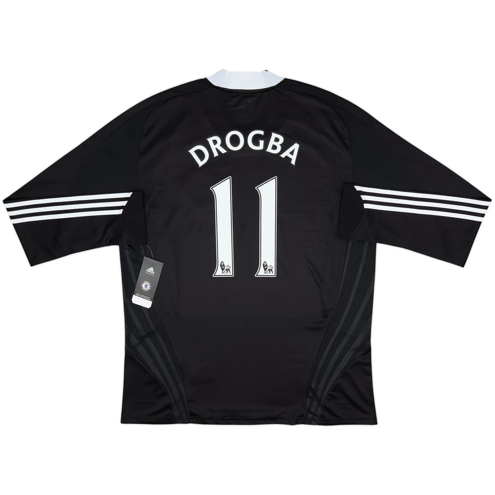 2008-09 Chelsea Player Issue Away L/S Shirt Drogba #11 (XL)