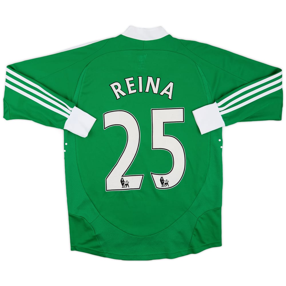 2008-09 Liverpool GK Shirt Reina #25 - 8/10 - (XL.Boys)