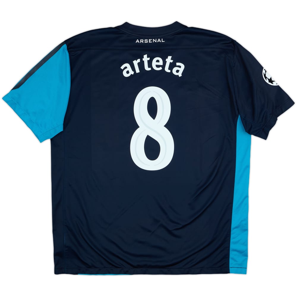 2011-12 Arsenal Away Shirt Arteta #8 - 6/10 - (XL)