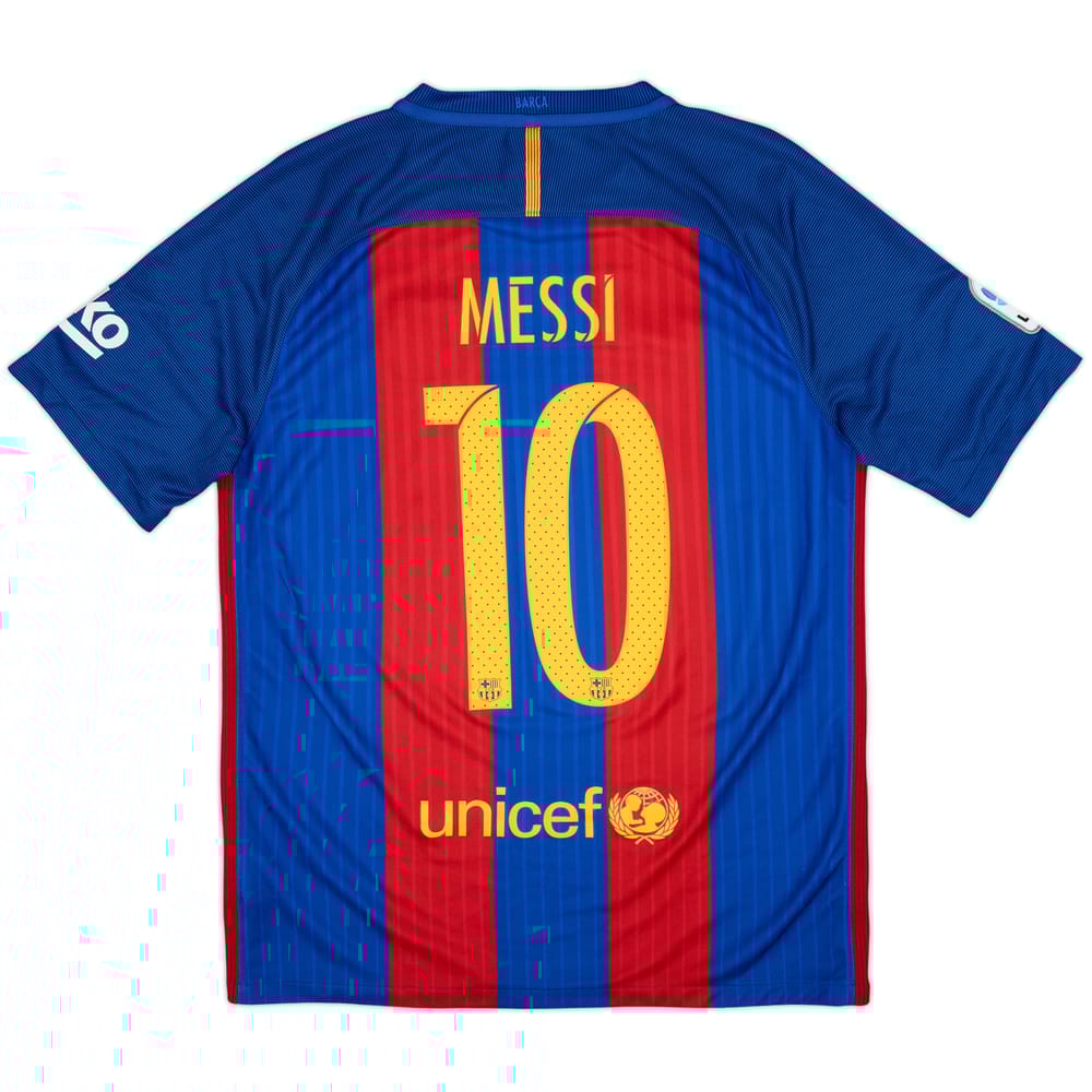 2016-17 Barcelona Home Shirt Messi #10 - 8/10 - (M)