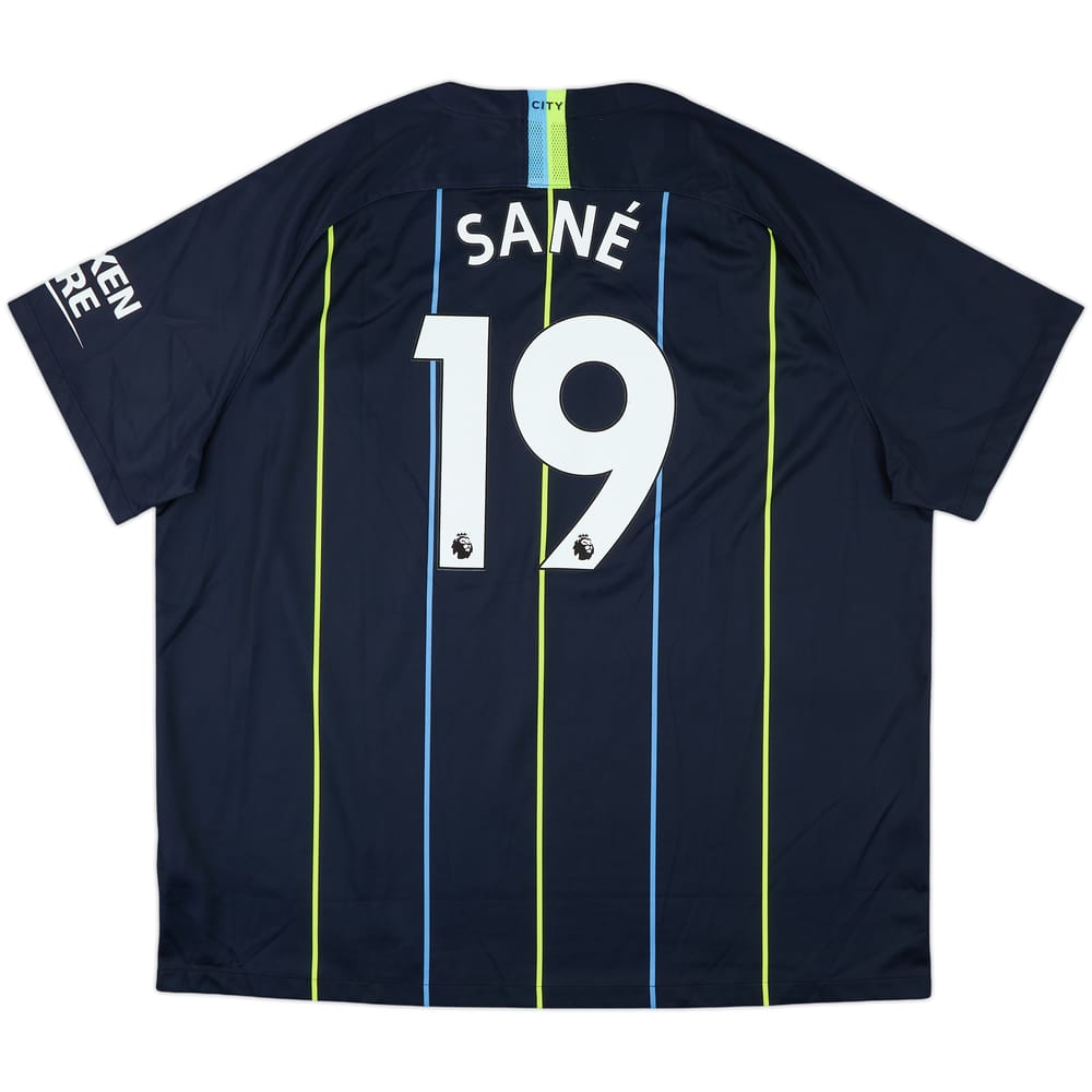 2018-19 Manchester City Away Shirt Sane #19 - 9/10 - (3XL)