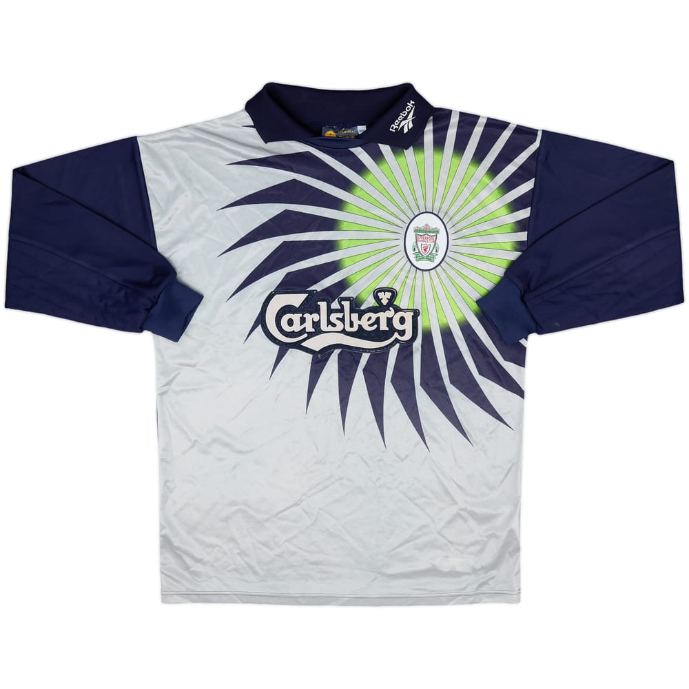 1997-98 Liverpool GK Shirt - 7/10 - (M)