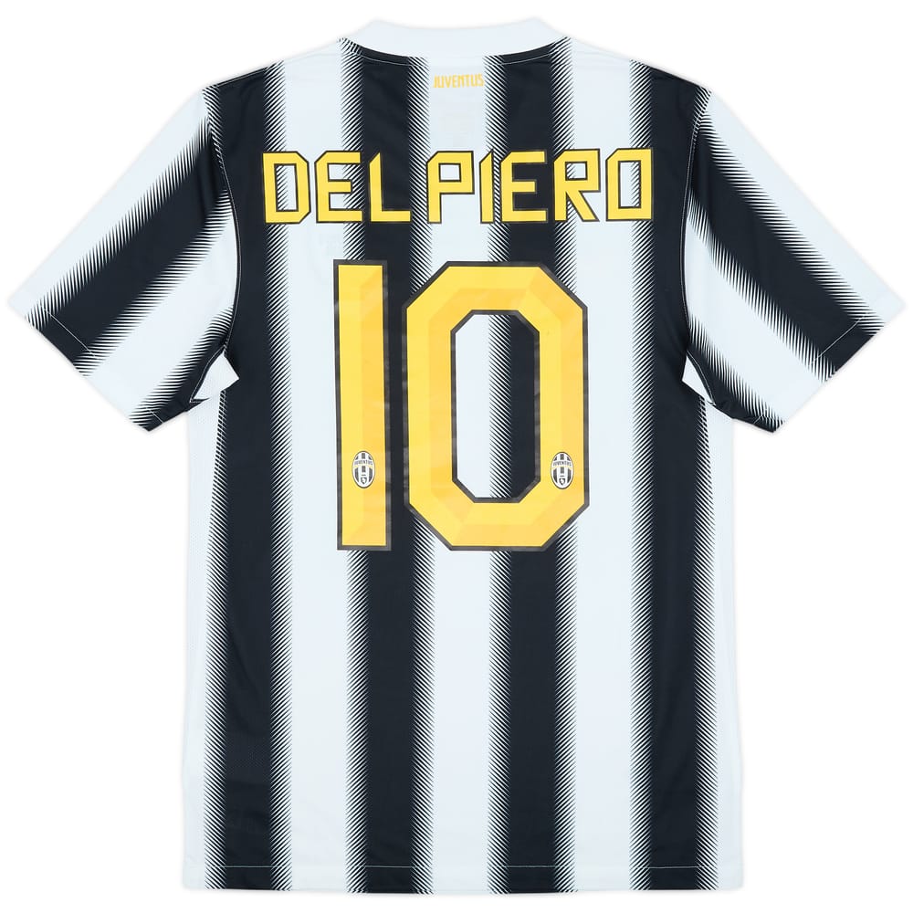 2011-12 Juventus Home Shirt Del Piero #10 - 8/10 - (S)