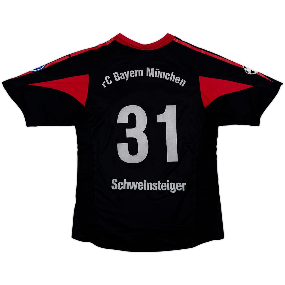 2004-05 Bayern Munich CL Shirt Schweinsteiger #31 - 6/10 - (M)