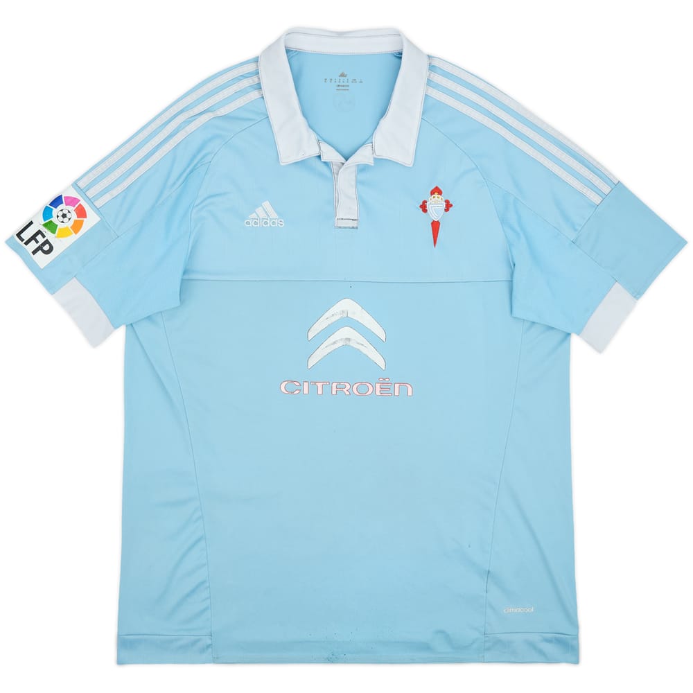 2015-16 Celta Vigo Home Shirt - 3/10 - (XL)