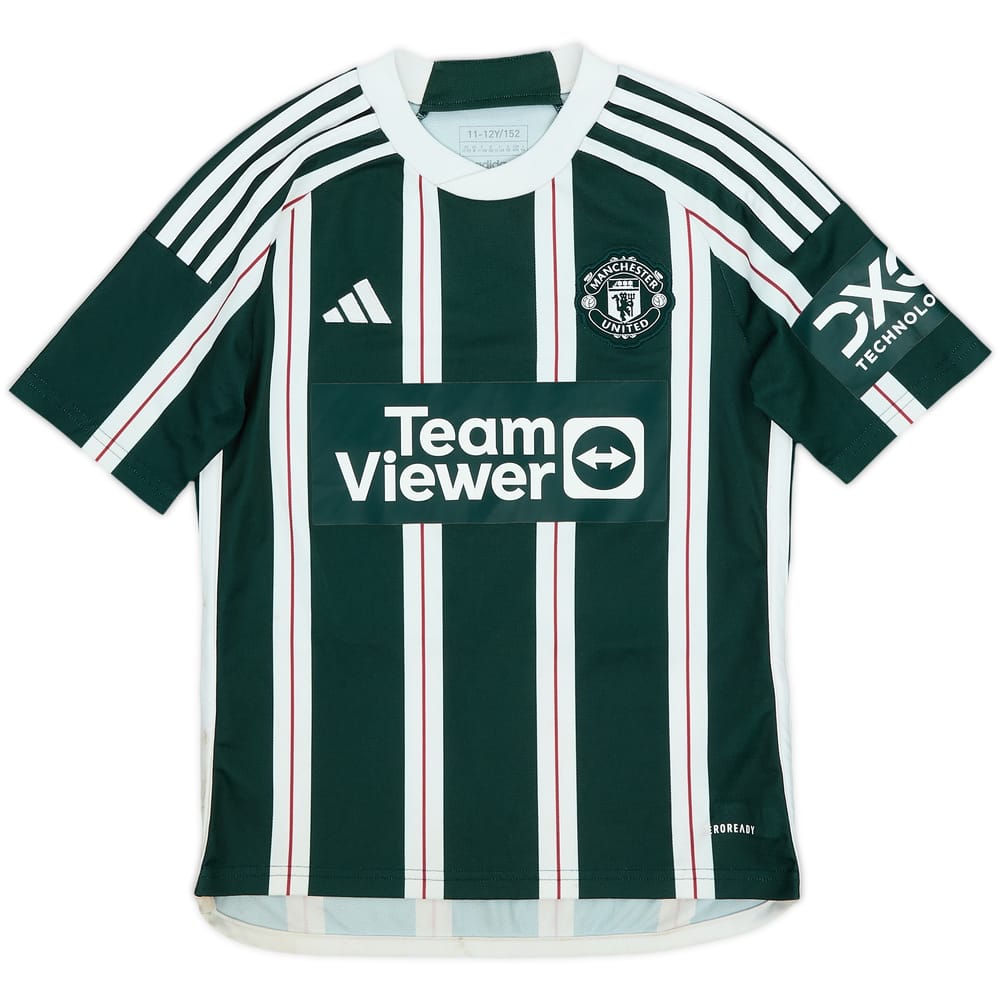 2023-24 Manchester United Away Shirt - 9/10 - (M.Boys)