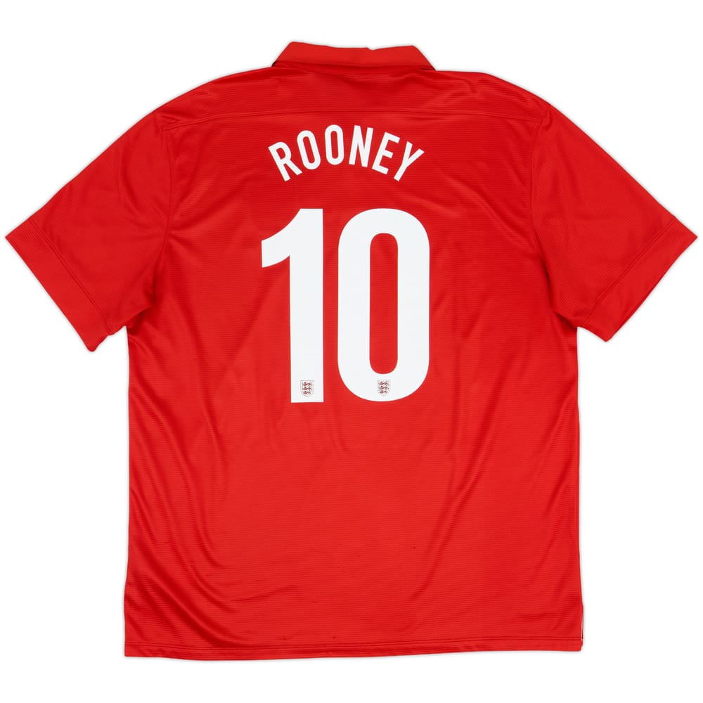 2013 England Away 150th Anniversary Shirt Rooney #10 - 6/10 - (XXL)