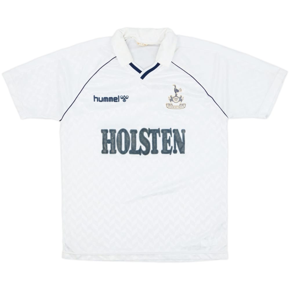 1987-89 Tottenham Home Shirt - 8/10 - (M)