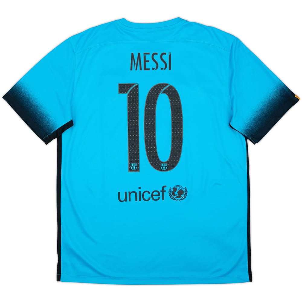 2015-16 Barcelona Third Shirt Messi #10 - 10/10 - (L)