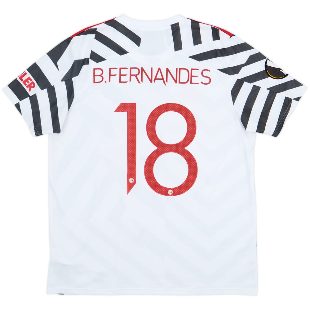 2020-21 Manchester United Third Shirt B.Fernandes #18 - 8/10 - (XL)