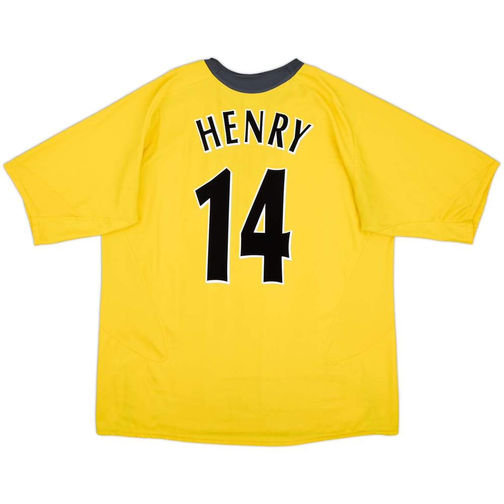 2005-06 Arsenal Away Shirt Henry #14 - 8/10 - (XXL)