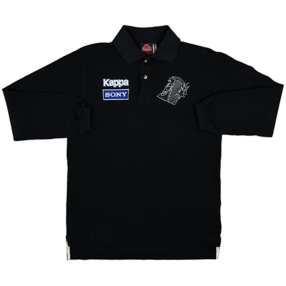1995-96 Juventus Kappa Polo L/S Shirt - 9/10 - (S)