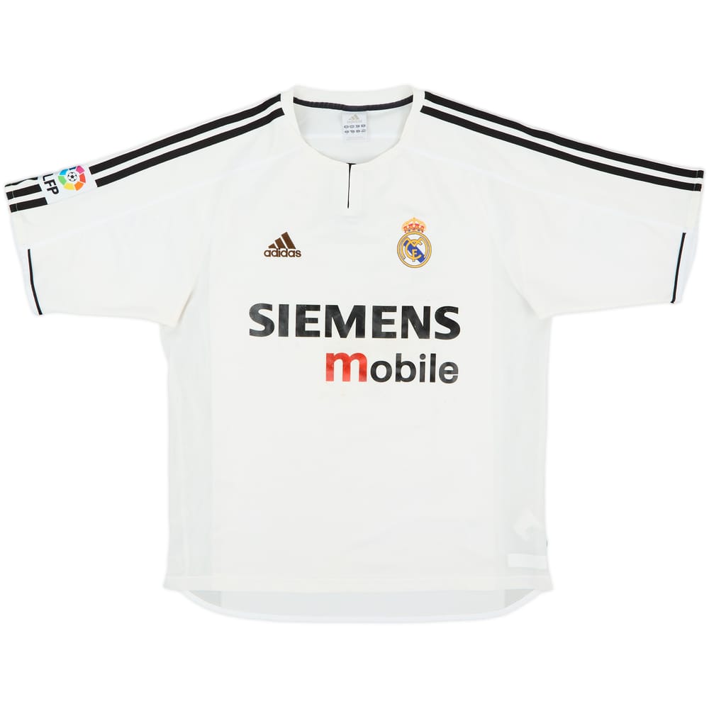 2003-04 Real Madrid Home Shirt - 5/10 - (M)
