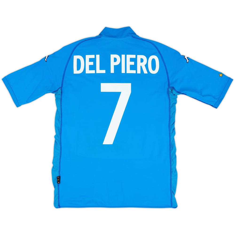 2002 Italy Home Shirt Del Piero #10 - 6/10 - (L)