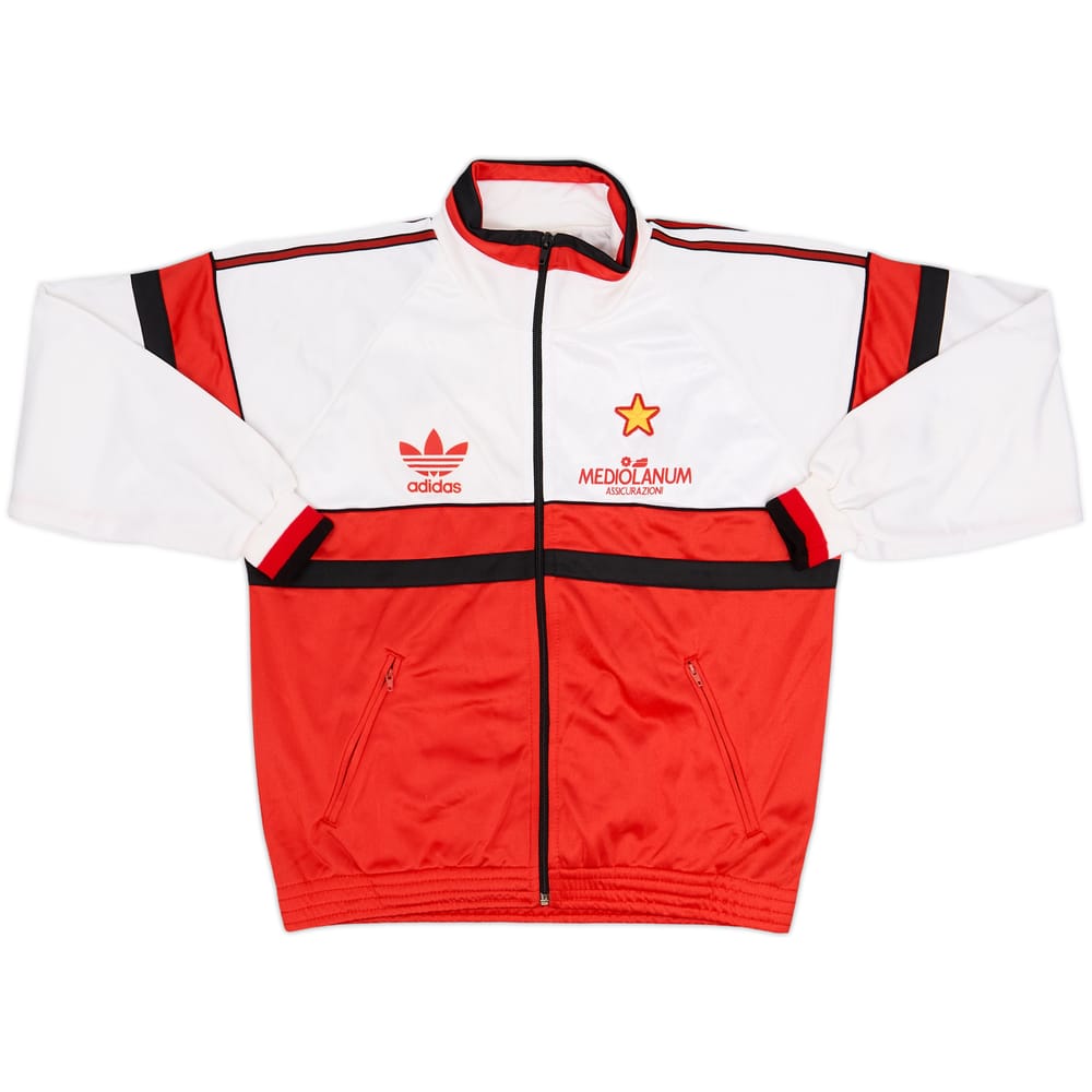 1990-92 AC Milan adidas Track Jacket - 8/10 - (XS)