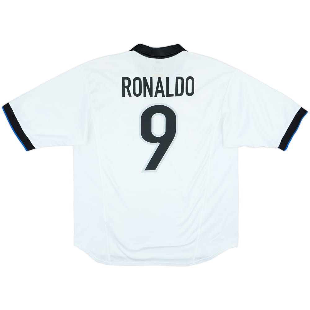 1998-99 Inter Milan Away Shirt Ronaldo #9 - 9/10 - (L)