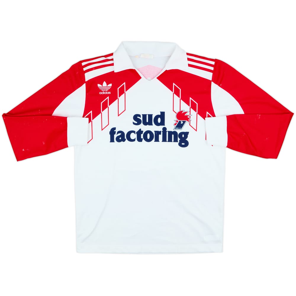 1990-91 Bari Home L/S Shirt - 7/10 - (L)