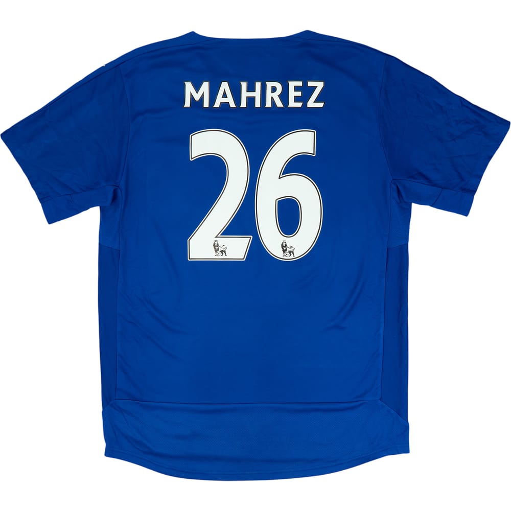 2015-16 Leicester Home Shirt Mahrez #26 - 6/10 - (L)