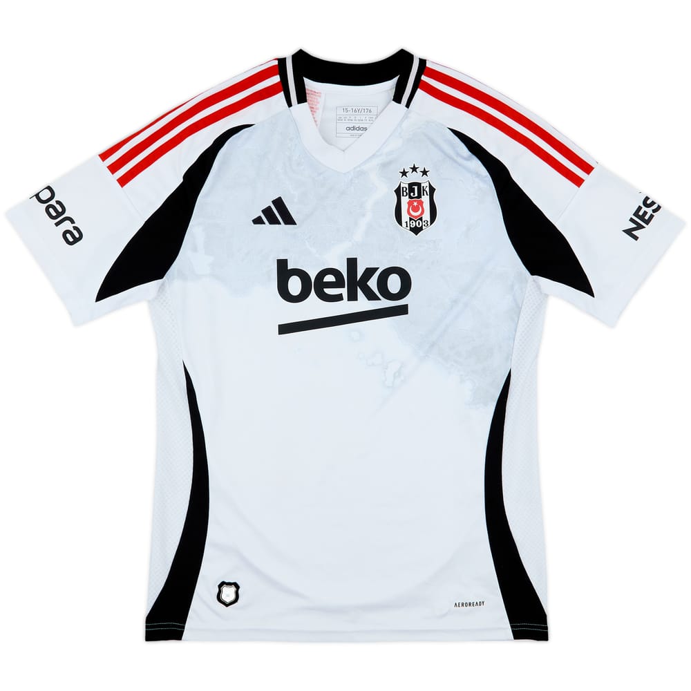 2024-25 Besiktas Home Shirt - 8/10 - (XL.Boys)