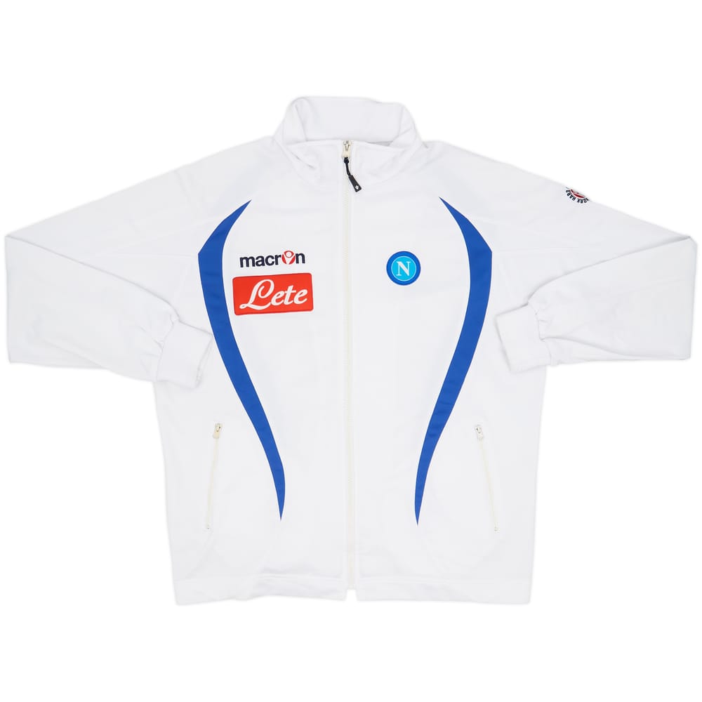 2009-10 Napoli Macron Track Jacket - 7/10 - (L)