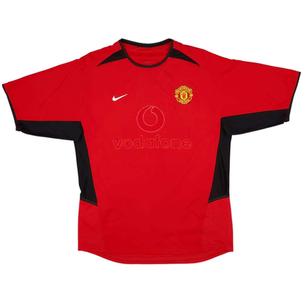 2002-04 Manchester United Home Shirt - 4/10 - (M)