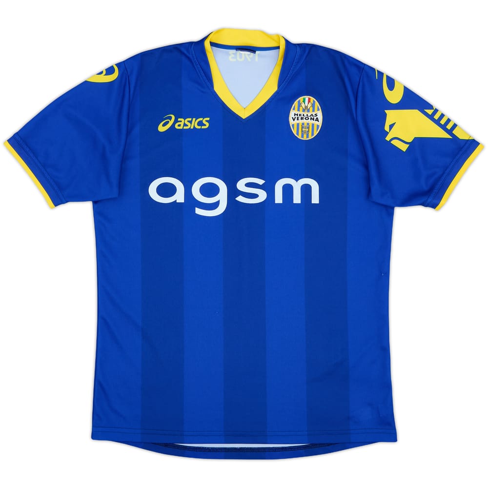 2012-13 Hellas Verona Home Shirt - 9/10 - (M)
