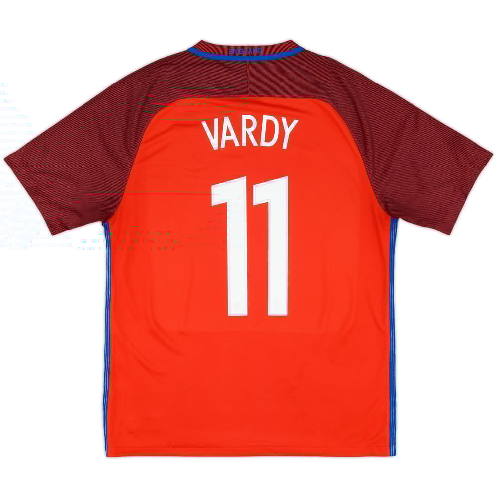 2016-17 England Away Shirt Vardy #11 - 10/10 - (L)