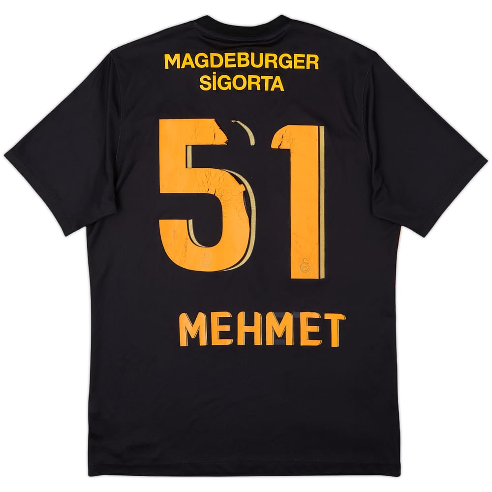 Camiseta de visitante del Galatasaray 2021-22 Mehmet #51 - 5/10 - (M)