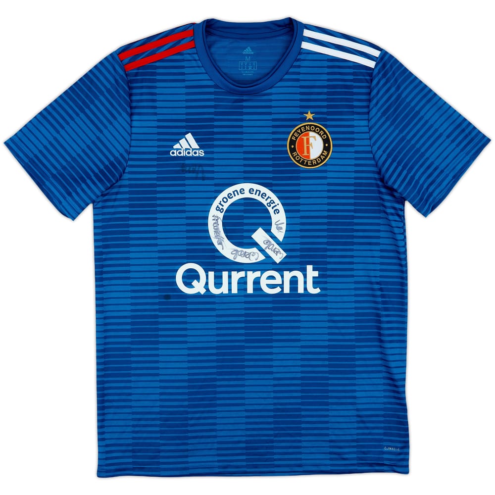2018-19 Feyenoord Signed Away Shirt - 8/10 - (M)