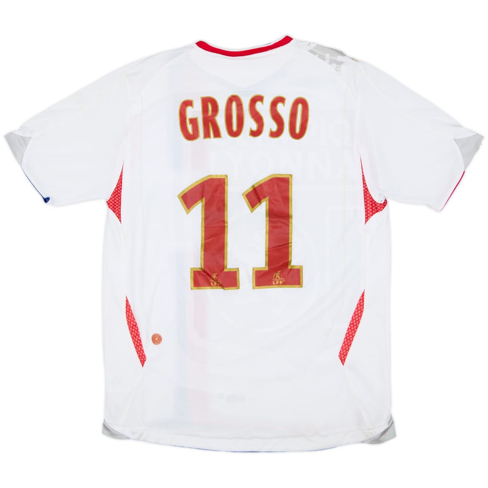 2006-08 Lyon Home Shirt Grosso #11 - 4/10 - (M)