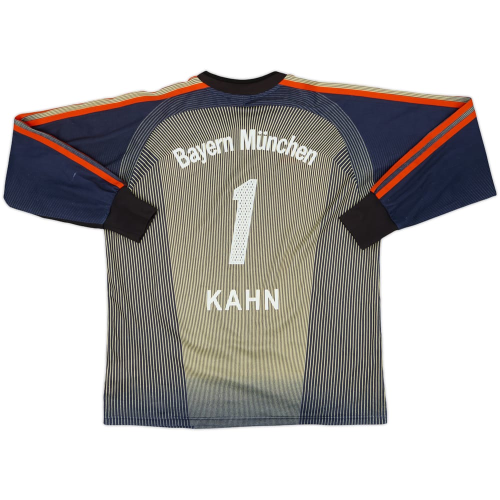 2003-04 Bayern Munich GK Shirt Kahn #1 - 6/10 - (XL.Boys)