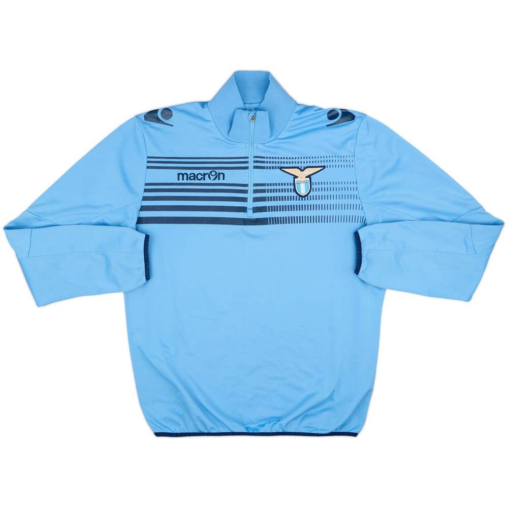 2012-13 Lazio Macron 1/4 Zip Drill Top - 5/10 - (L)