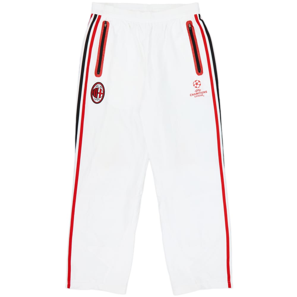 2010-11 AC Milan CL adidas Track Pants/Bottoms - 7/10 - (M)