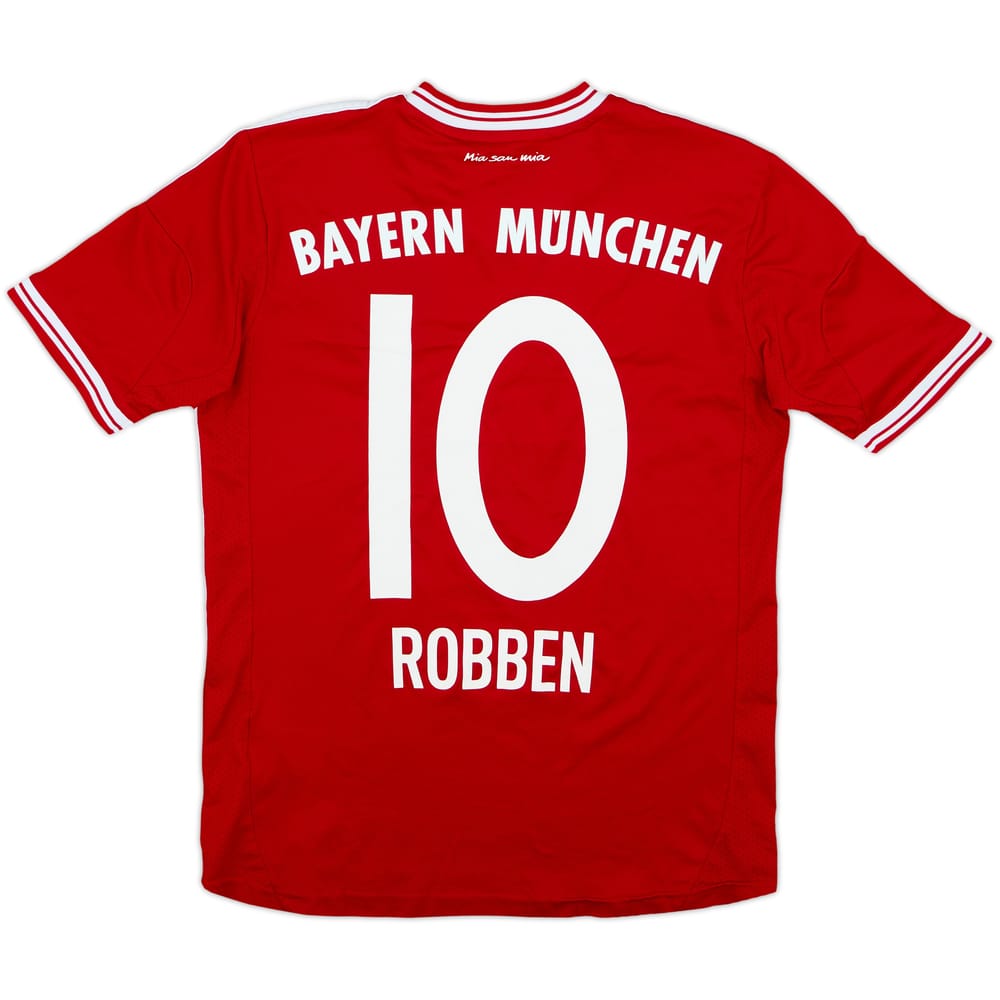 2013-14 Bayern Munich Home Shirt Robben #10 - 8/10 - (L.Boys)