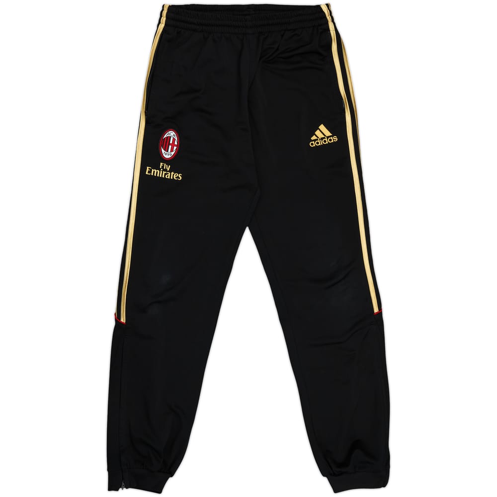 2010-11 AC Milan adidas Track Pants/Bottoms - 7/10 - (L.Boys)