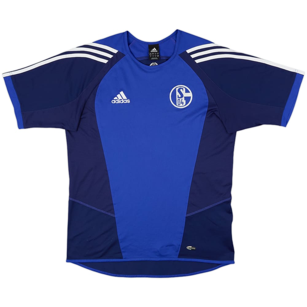 2005-06 Schalke adidas Training Shirt - 6/10 - (L)