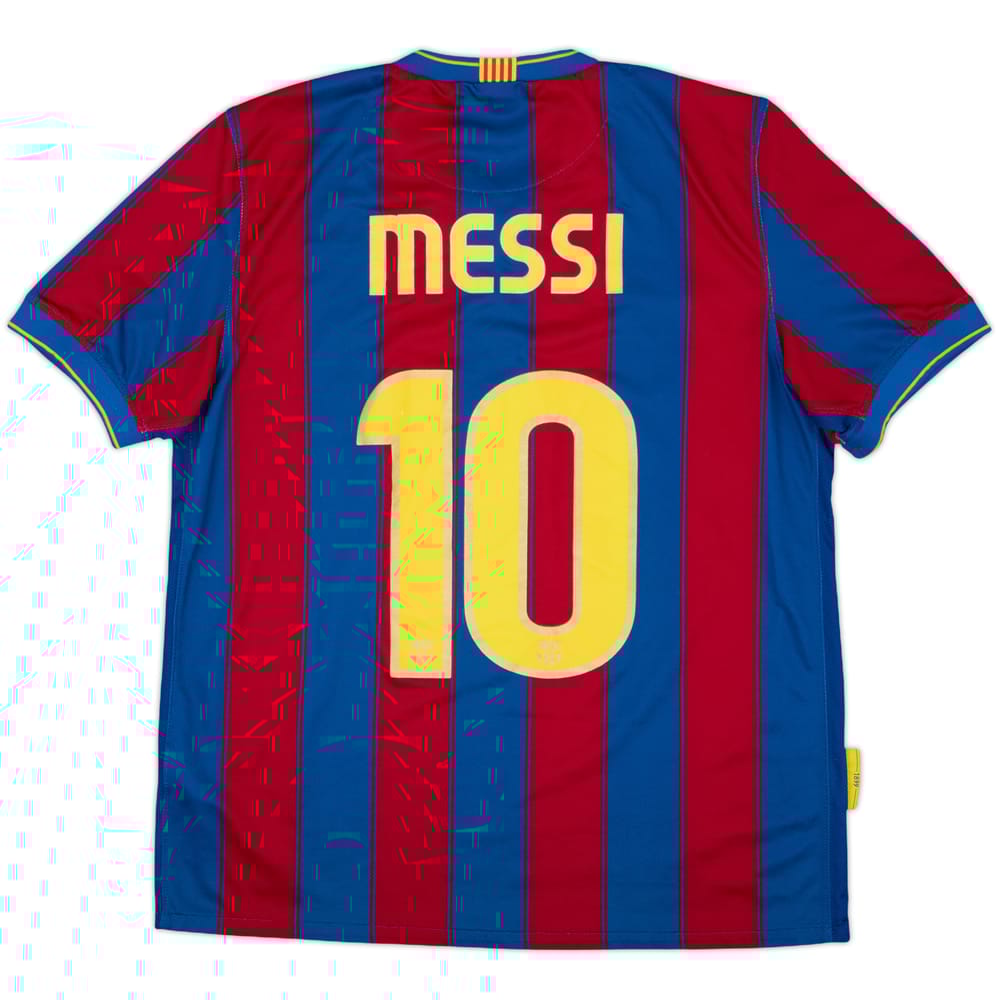 2009-10 Barcelona Home Shirt Messi #10 - 8/10 - (M)