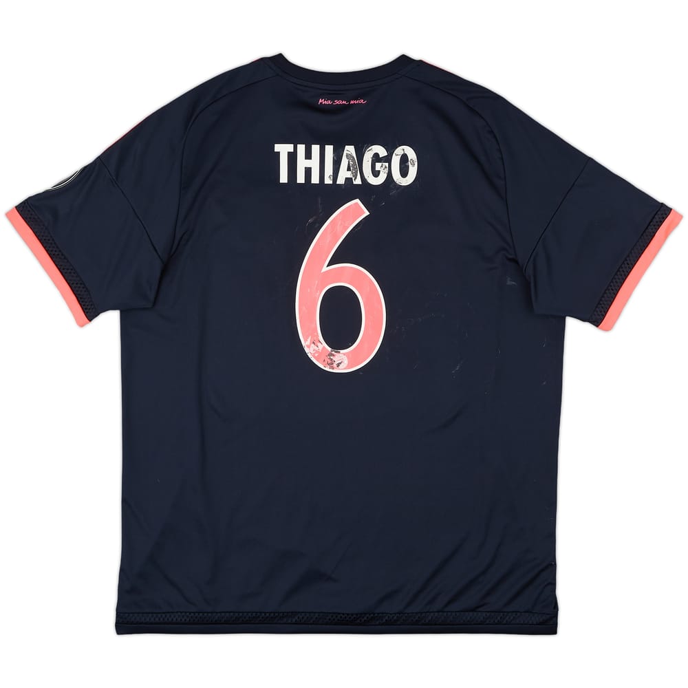 2015-16 Bayern Munich Third Shirt Thiago #6 - 4/10 - (XL)