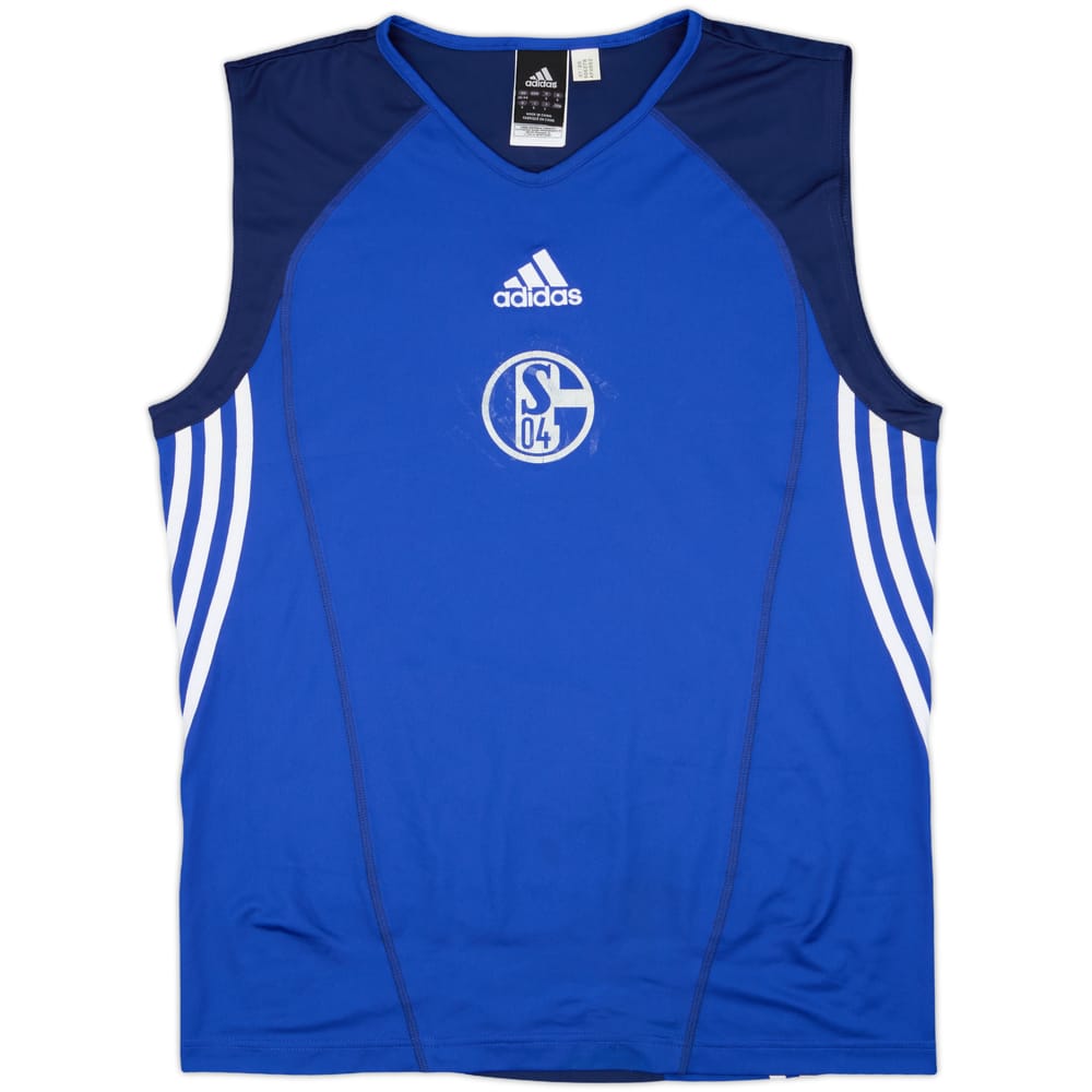 2005-06 Schalke adidas Training Vest - 6/10 - (M)