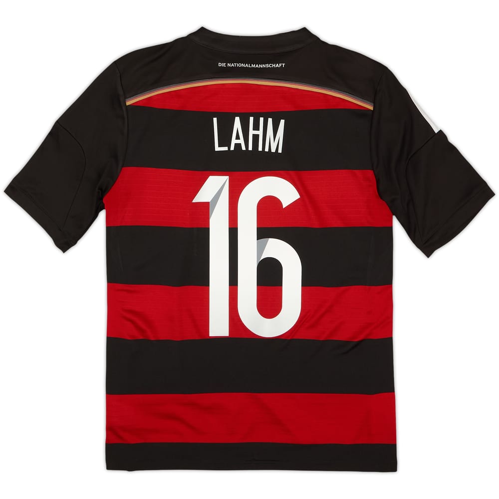 2014-15 Germany Away Shirt Lahm #16 - 8/10 - (XL.Boys)