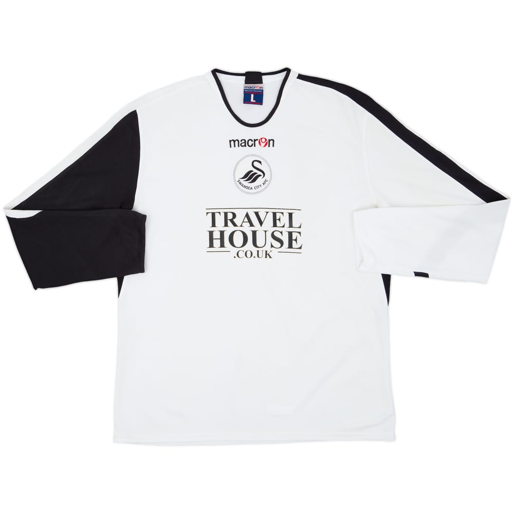 2006-07 Swansea City Home L/S Shirt - 7/10 - (L)