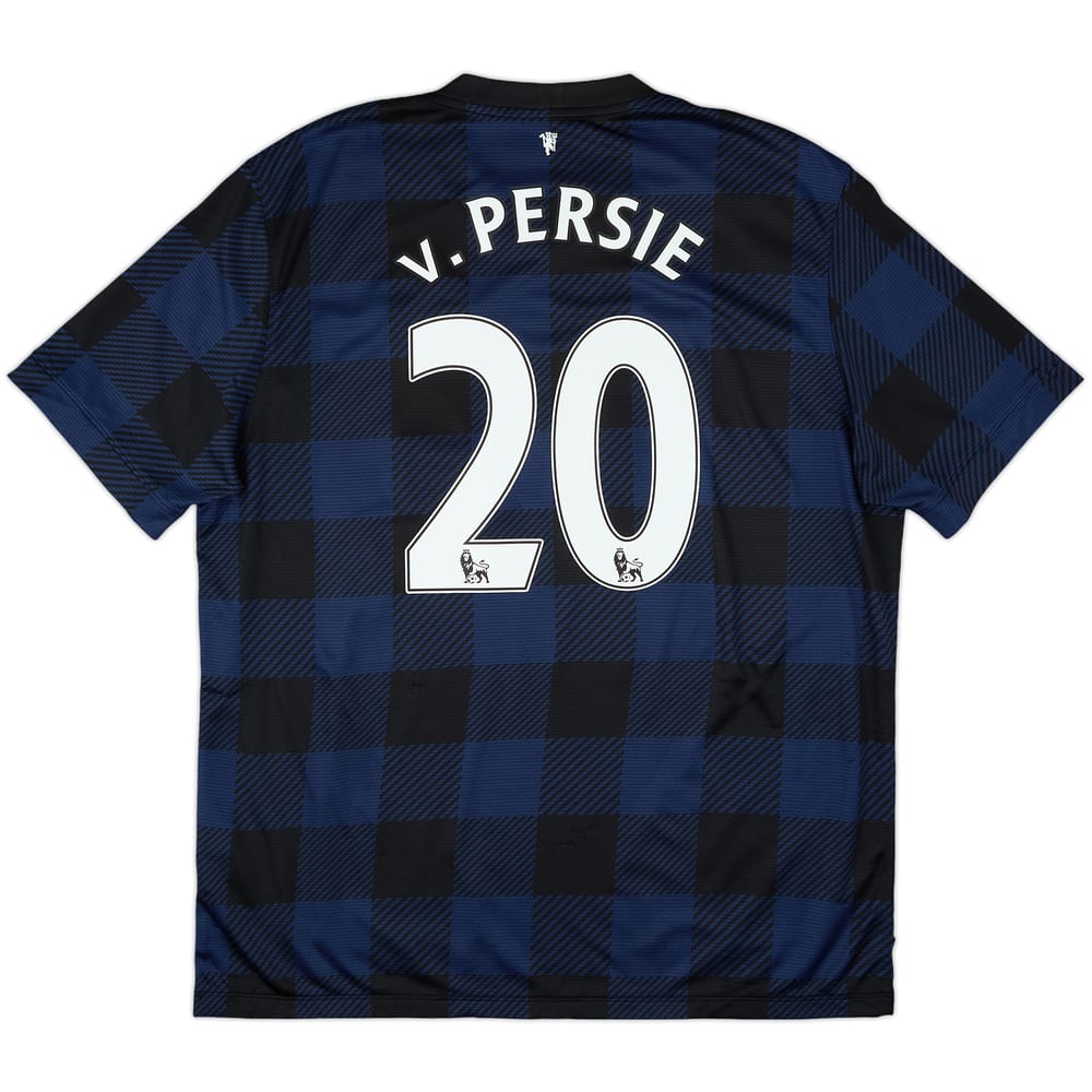 2013-14 Manchester United Away Shirt V.Persie #20 - 7/10 - (XL)