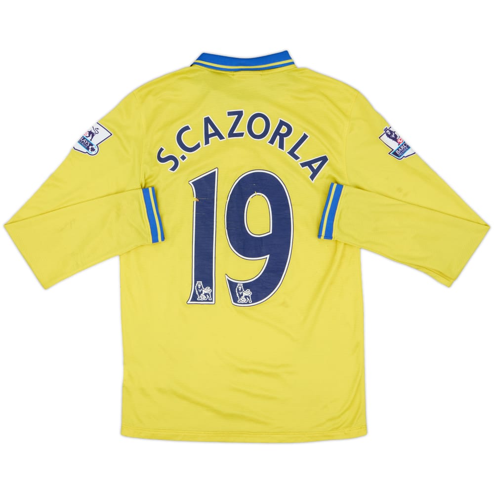2013-14 Arsenal Away L/S Shirt S.Cazorla #19 - 5/10 - (S)