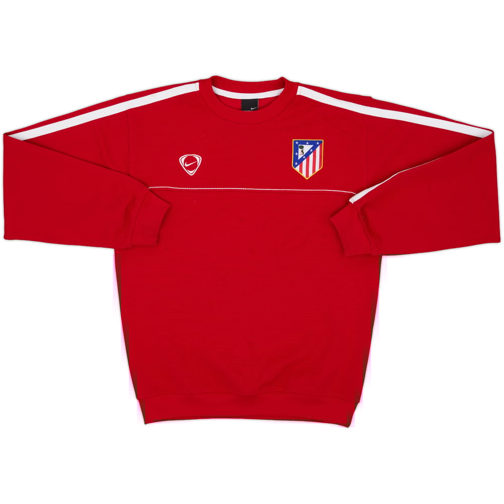 2004-05 Atletico Madrid Nike Sweat Top - 8/10 - (S)