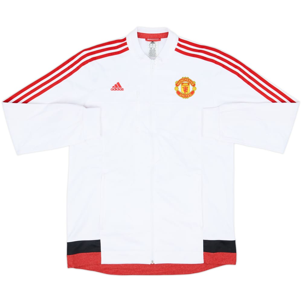 2015-16 Manchester United adidas Track Jacket - 7/10 - (L)
