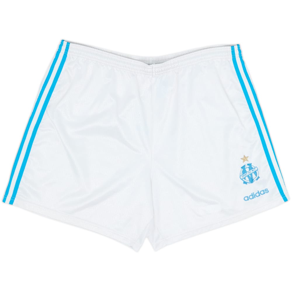 2000-01 Olympique Marseille Home Shorts - 7/10 - (XL)