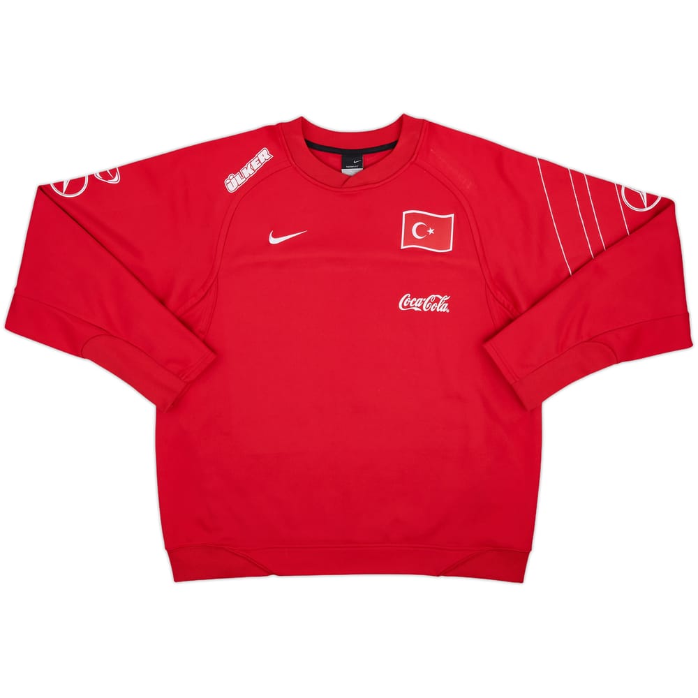 2006-08 Turkey Player Issue Nike Sweat Top - 8/10 - (L)